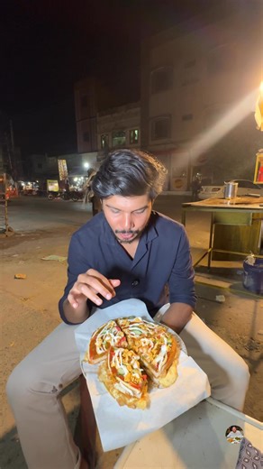 Making Of Unique Pizza Burger At Street 🫨😍 #fblifestyle | Pak Food Vlogs
