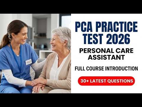 Kickstart Your Career as a PCA 2026 Full Personal Care Assistant Course Introduction