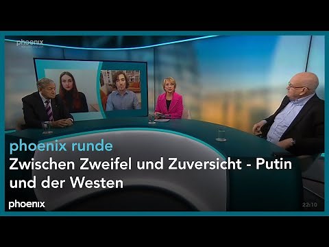 phoenix runde: Zwischen Zweifel und Zuversicht - Putin und der Westen