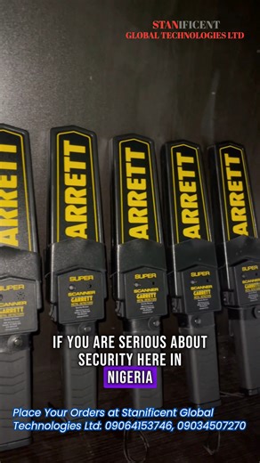 Secure Your Event, Clubs, or Business With The Garrett Metal Detector! Security is no longer optional. In this video, we showcase the Garrett Metal Detector, a trusted and professional security screening solution used worldwide to secure events, clubs, churches, schools, hotels, offices, stadiums, banks, malls, and business premises. If you are looking for a reliable metal detector in Nigeria, this video explains why Garrett Metal Detectors are ideal for crowd control, access screening, and thre