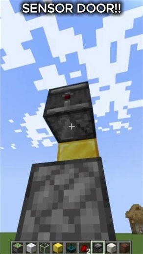 Stop using wooden doors like it’s 2011! 🚪✨#MinecraftBuilds #Redstone #GamingTips