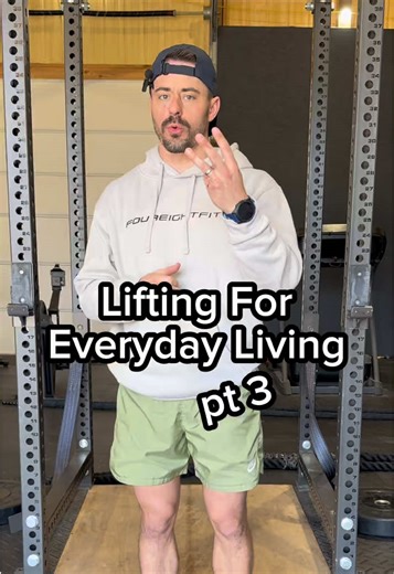 Lifting for Everyday Living Part 3️⃣ 🏋️‍♀️SQUAT🏋️ Squatting deep today so tomorrow’s stairs, chairs, and life feel easy. Stronger legs = stronger everything. #foureight #strengthtraining #squat #functionalfitness