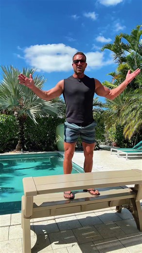 Upgrade your space with the Convert-a-Bench Gen II XL.. the heavy-duty outdoor bench that transforms