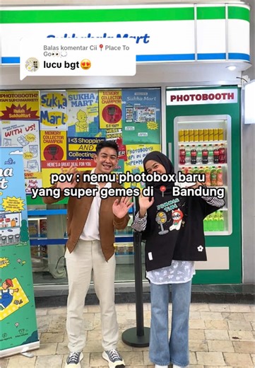 Membalas @Cii📍Place To Go👀💭 30 detik review photobox gemes yang baru buka di Bandung!✨ 📍 @sukhakala.id braga (depan gino feruci) #bandung #braga #photobox #photobooth #dateideas #photoboxbandung #placetogo #placetovisit