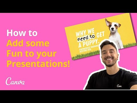 Using ANIMATED GIFs, Stickers and Cut-outs to Spice up your Canva Presentations