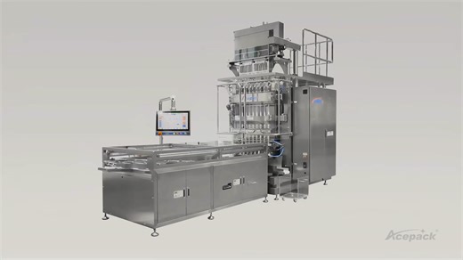 Shanghai Acepack eight-line vertical packaging machine#packingmachine#vertical packing machine | Shanghai Acepack Intelligent Technology