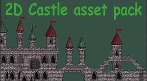 2D Castle pack PNG   Unity TileMap asset by 4 Pixels Family