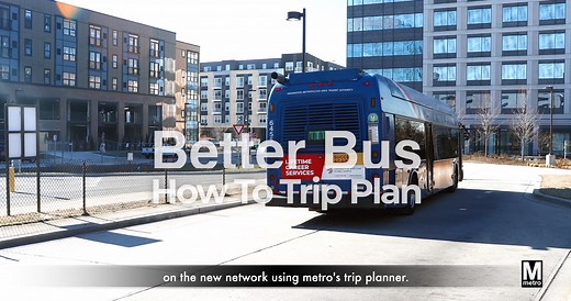 Start preparing now for the new bus network beginning on June 29! 🚌 Learn how to plan a trip using Trip Planner on any device. Watch to learn more, and visit: wmata.com/TripPlanner | Metro Forward