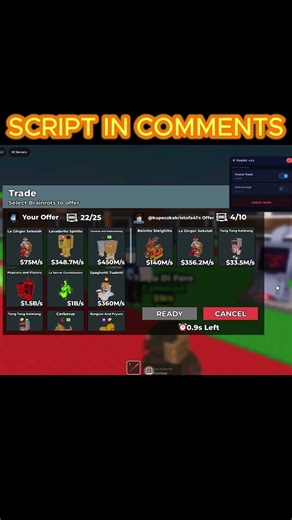[NEW UPDATE😂] STEAL A BRAINROT FREEZE TRADE SCAM | FREE BRAINROTS | NO KEY | BEST | SAFE 100%