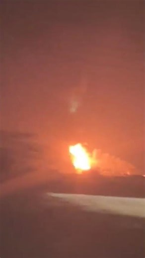 Iran, Qeshm Fuel storage tank at Qeshm Airport targeted. 7:00 PM, Sunday, March 8, 2026 #iranstrike