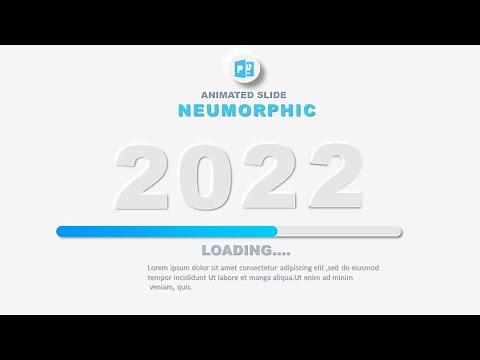 2022 Neumorphic PowerPoint Slide | PowerPoint Presentation
