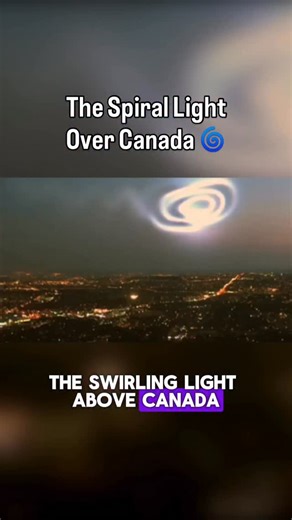 Jessii Vee on Instagram: "The spiral light over Canada 🌀"