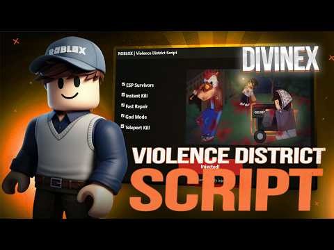 Violence District Script *NO KEY* - Auto Parry, Gate TP, No Cooldown, SkillCheck & More!