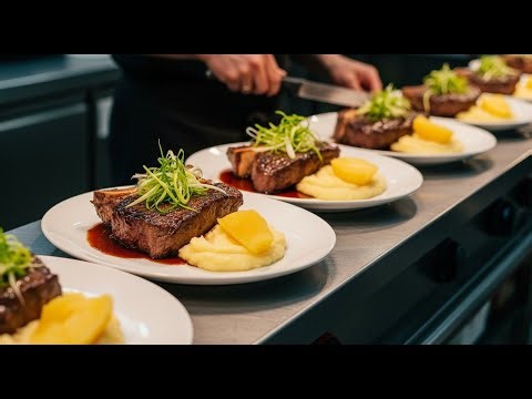 Inside a Premium Steakhouse: How Dry-Aged Beef Is Cooked for Maximum Flavor (Full Process)