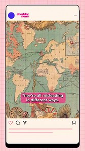 The map you know isn’t as accurate as you might think. Find out why. | cheddar news