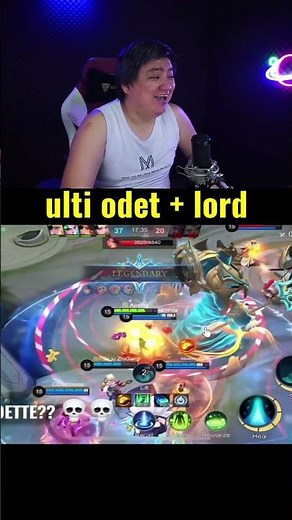 combo odet dan lord 😳 #reels #mobilelegends #mlbb #reaction