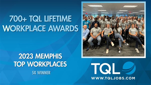 1K views · 22 reactions | Starting 2024 strong.  Congratulations to TQL Birmingham, TQL Mobile, TQL Memphis, TQL Toledo for earning workplace awards in their regions for both 2023 and 2024. Click the link  https://bit.ly/3HGMuNa to learn how to work with an award-winning team. #LifeatTQL #TQL #BestPlacestoWork #TopWorkplaces #TQLMobile #TQLBirmingham #TQL Memphis #TQLToledo | TQL Total Quality Logistics | Facebook