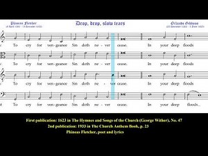 Drop, drop, slow tears. Orlando Gibbons. Voces8