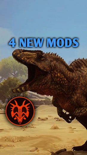 4 new creature mods released today in Path of Titans, and are playable on your favorite community server! In order of appearance, the Absentia's Acrocanthosaurus, David Rosa's Kaprosuchus, Docjay Creation's Dryptosaurus, and the Arazoa Xiphactinus. Which ones are you going to play first? Download them today through the in-game mod browser, and play them on community servers! These mod creatures are brought to you by the Absentia Additions Mod Team, the Wrath of The Goliath's Modding Team, the Ar