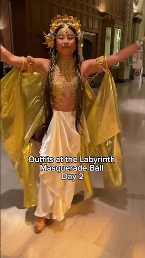 Fantasy outfits at the Labyrinth Masquerade in LA (Day 2) 🧚🏼✨👗🌌