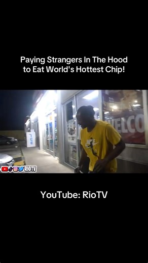 29K views · 393 reactions | Paying Strangers To Eat World’s Hottest Chip! | RioTV | Facebook