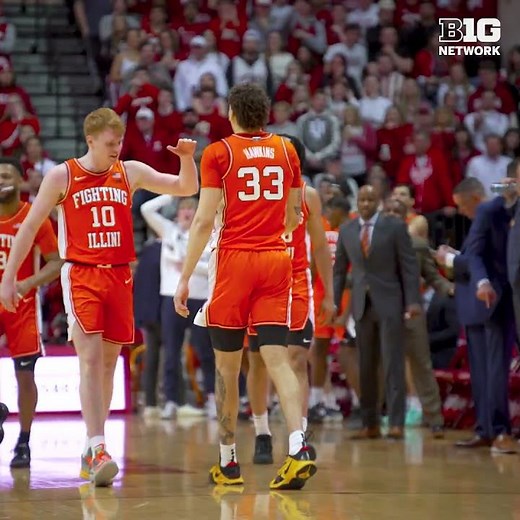 Coleman Hawkins Dunk vs. Indiana | Illinois Men's Basketball