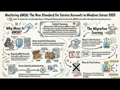 Microsoft Active Directory Concept - Delegated Managed Service Accounts overview