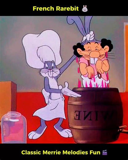 2.1K views · 103 reactions | French Rarebit  Bugs Bunny’s Wild Parisian Kitchen Showdown! Classic Merrie Melodies | All About Cartoon | Facebook
