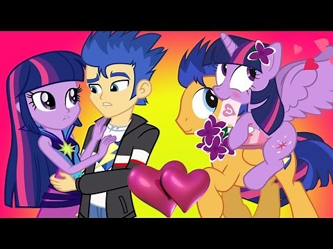 Twilight Sparkle & Flash Sentry Love Games (MLP)