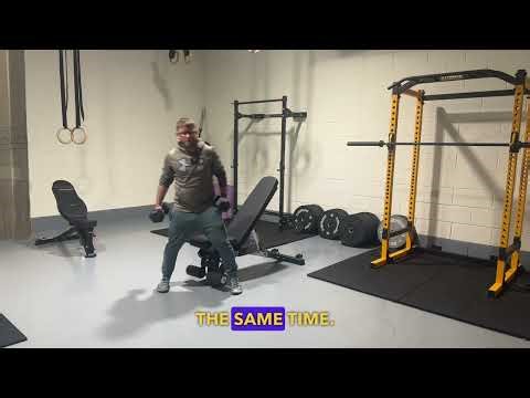 High Incline (Standing) DB Curl