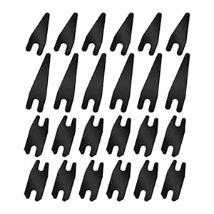 24pcs Black Tattoo Spring Tattoo Machine Springs Set Front Back Rear Tattoo Machine Repair Springs Tattoo Parts Supplies Kit for Tattoo Artist Tattooists