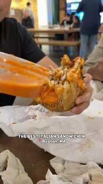 Wow take me back to Boston. That sandwich was nuts. Top 3 sandwich of my life