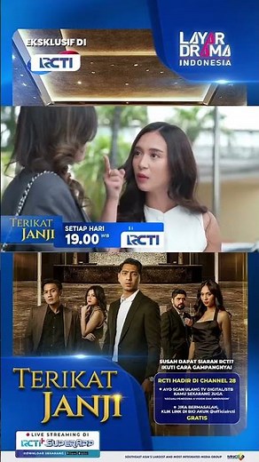 Sweet banget! Tanpa basa basi Sena beli semua kerugian yang Davina lakukan. Terikat Janji 19.00 RCTI