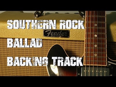 southern rock ballad♦️backing track