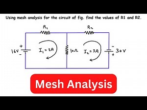 Mesh Analysis Example