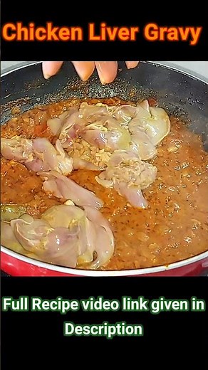 Chicken Liver Gravy #shorts