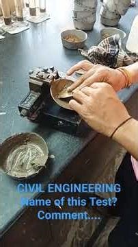 Civil engineering Lab test.....