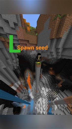 L' Seed minecraft #ytshorts #shorts🥶