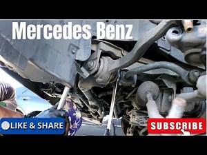 mercedes lower control arms replacement| how to change lower control arms & bushing on a car