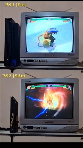 WICH IS FASTER PS2 FAT X SLIM GOKU GT TRANSFORMATION DBZ TENKAICHI 3