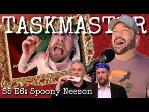 The incredibly shocking birth of ALEX! American Reacts to TASKMASTER S5 E6: 'Spoony Neeson'
