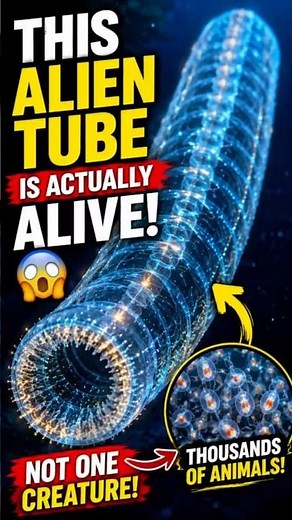 This Alien Tube Is Actually Alive 😳
