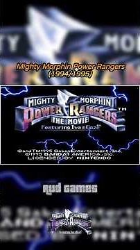 Mighty Morphin Power Rangers (SNES) 🎮 [1994] #retrogaming #retrogames #videogames #games #console