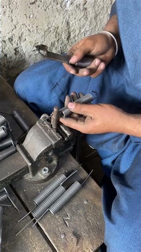 Swing Spring Hook Making Process | Heavy Duty Metal Work