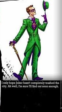 The Riddler Interview Arkham Asylum Tape 5