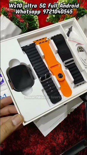 ws10 8gb ram 128 storage android smart watch 5g