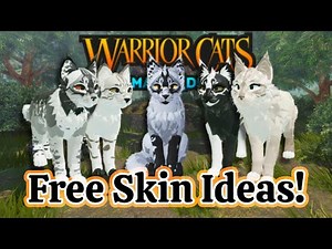 🐾 5 NEW FREE SKIN IDEAS! (No Gamepass!) || Warrior Cats: Ultimate Edition 🐾