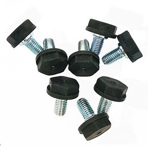 [Hot Item] M10*44 Washing Machine Support Adjustable Rubber Leveling Feet for Washing Laundry