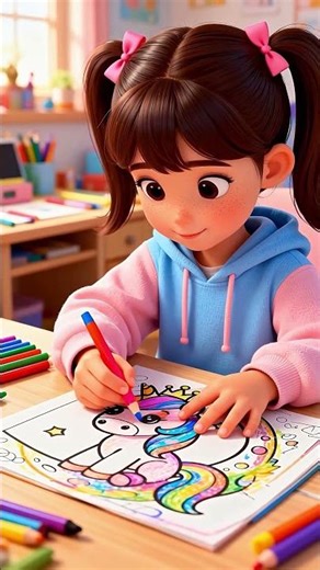 This Kawaii Coloring Book is making kids obsessed 😍