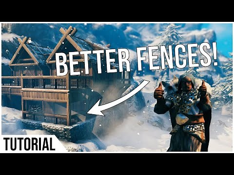 Build BETTER fences in Valheim! | Valheim Tutorial Series